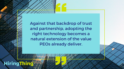 Against the backdrop of trust and partnershi