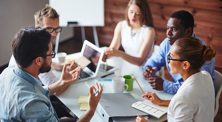 Startup professionals discuss accelerating revenue. 