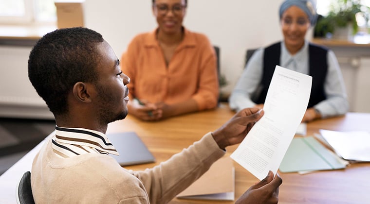 An association members looks over new ideas for non-dues revenue.