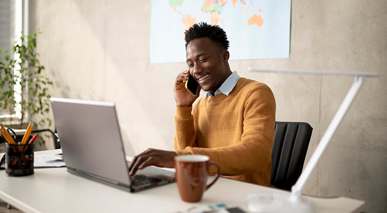 A businessperson successfully uses an applicant tracking system to strengthen his organization's recruiting. 