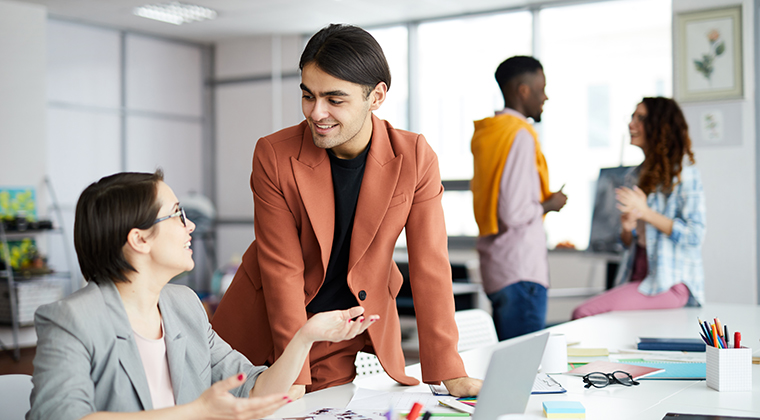 Two recruiting professionals discuss future recruiting trends