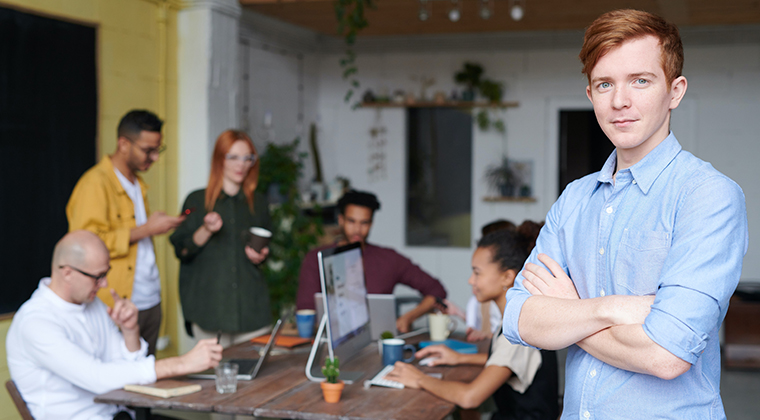 An Association member discusses professional association trends no one is talking about around a conference table. 